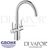 Grohe Ambi Two Handle Sink Mixer Spare Parts